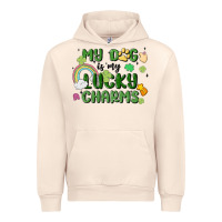 Sandshell my dog is my lucky charms Urban Hoodie - MaliasSmallBusiness