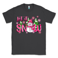 Smoke pink christmas let it snow Classic Tee - Zillion Design Studio