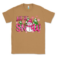 Toasted Coconut pink christmas let it snow Classic Tee - Zillion Design Studio