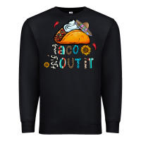 Black taco bout it Premium Sweatshirt - CowhideDigitalArt