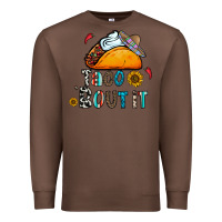 Chestnut taco bout it Premium Sweatshirt - CowhideDigitalArt