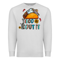 Dove Grey taco bout it Premium Sweatshirt - CowhideDigitalArt