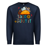 Navy taco bout it Premium Sweatshirt - CowhideDigitalArt