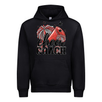 Black cheer coach Urban Hoodie - MaliasSmallBusiness