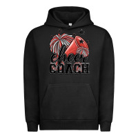 Pigment Black cheer coach Urban Hoodie - MaliasSmallBusiness