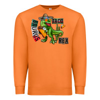 Carrot taco saurus rex Premium Sweatshirt - CowhideDigitalArt