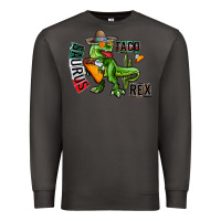 Smoke taco saurus rex Premium Sweatshirt - CowhideDigitalArt