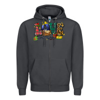Smoke love came down luke 2 11 Zipper Hoodie - Zillion Design Studio