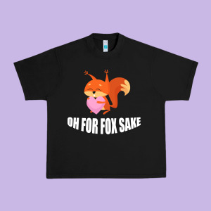Oh, For Fox Sake Urban Heavy Tee Designed By Bettercallsaul