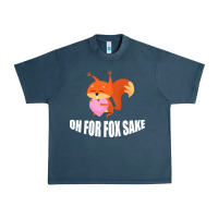 Midnight Navy Oh, For Fox Sake Urban Heavy Tee - Bettercallsaul