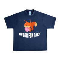 Navy Oh, For Fox Sake Urban Heavy Tee - Bettercallsaul