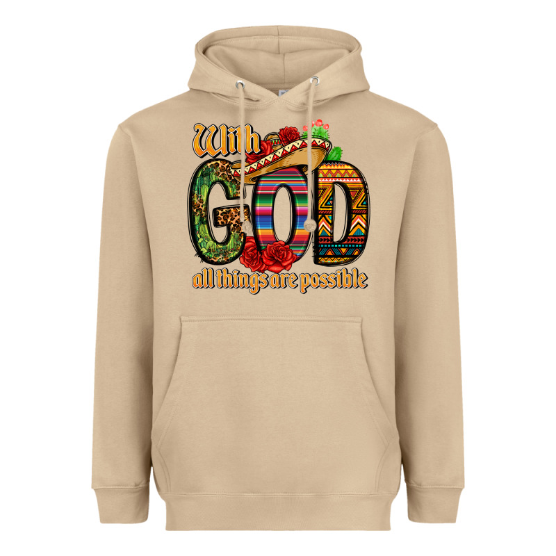 With God All Things Are Possible Heavyweight Hoodie by CTS Tumbler Store | Teevron