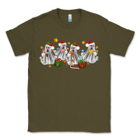 Army Green pantasmas ghost christmas Classic Tee - Zillion Design Studio