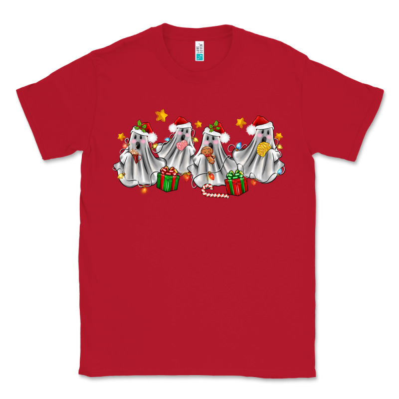 Pantasmas Ghost Christmas Classic Tee by Zillion Design Studio | Teevron
