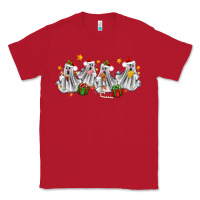 Red pantasmas ghost christmas Classic Tee - Zillion Design Studio