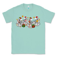 Seafoam pantasmas ghost christmas Classic Tee - Zillion Design Studio