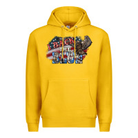 Lemon i back the blue eagle Premium Hoodie - NancyCooperArtShop