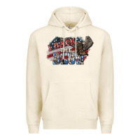 Tofu i back the blue eagle Premium Hoodie - NancyCooperArtShop