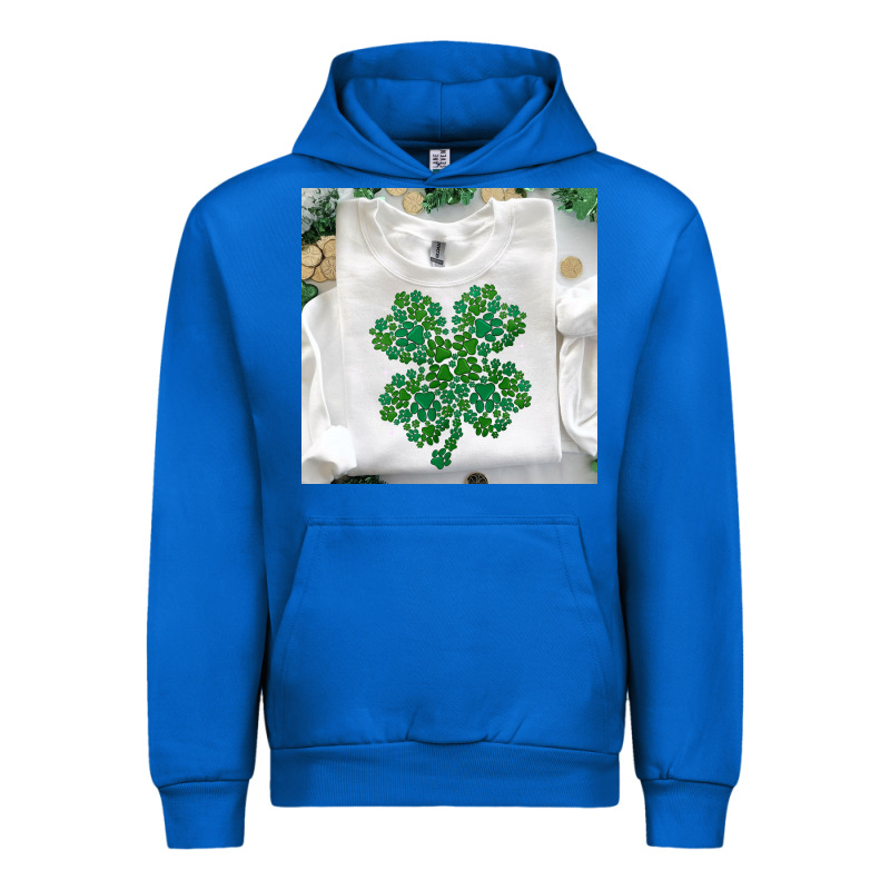 Shamrock Patterned Clothing Urban Hoodie by MaliasSmallBusiness | Teevron