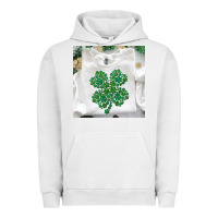 Pigment Lunar Rock shamrock patterned clothing Urban Hoodie - MaliasSmallBusiness