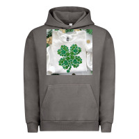 Pigment Tornado shamrock patterned clothing Urban Hoodie - MaliasSmallBusiness