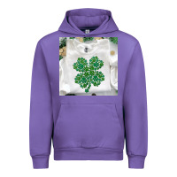 Tulip shamrock patterned clothing Urban Hoodie - MaliasSmallBusiness