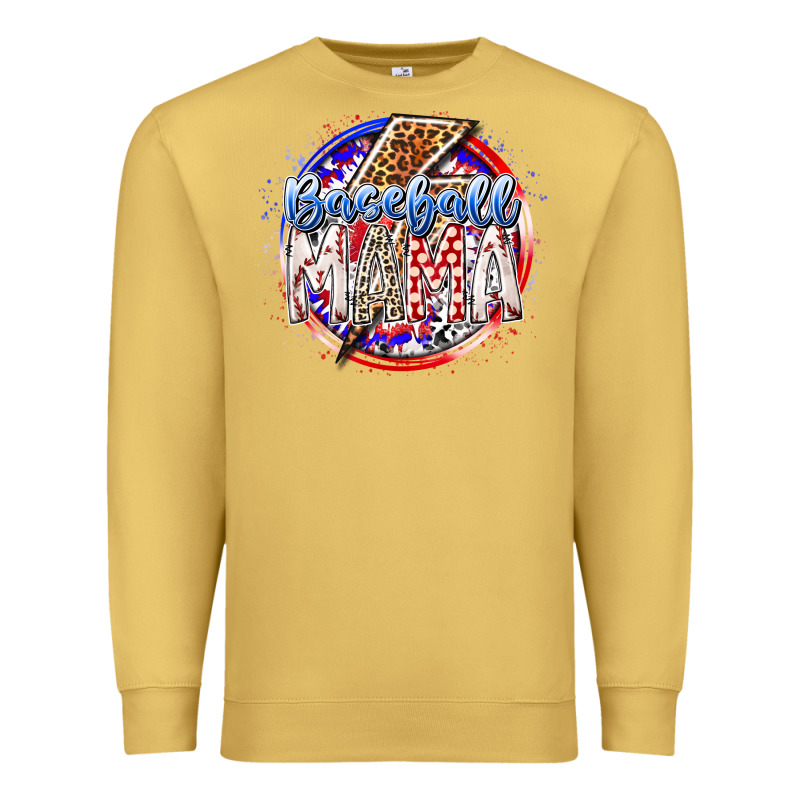 Baseball Mama Premium Sweatshirt by RacoonDesign | Teevron
