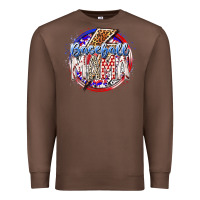 Chestnut baseball mama Premium Sweatshirt - RacoonDesign