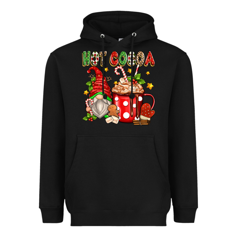 Hot Cocoa Gnome Heavyweight Hoodie by texasbilliewilder | Teevron