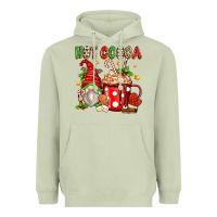 Matcha hot cocoa gnome Heavyweight Hoodie - texasbilliewilder