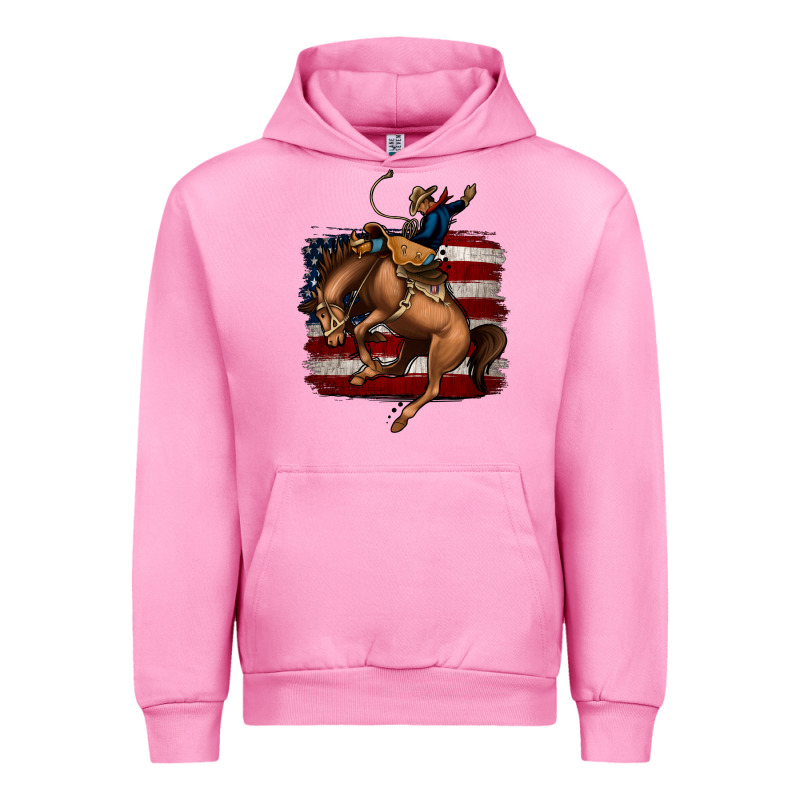 Bucking Bronco Urban Hoodie by Jasminsmagicworld | Teevron