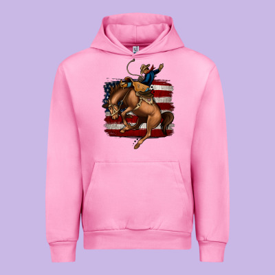 Bucking Bronco Urban Hoodie Designed By Jasminsmagicworld
