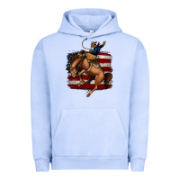 Pigment Grape Ice Bucking Bronco Urban Hoodie - Jasminsmagicworld