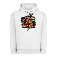 Pigment Lunar Rock Bucking Bronco Urban Hoodie - Jasminsmagicworld