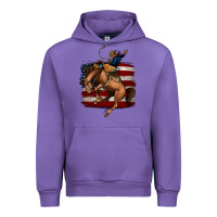 Tulip Bucking Bronco Urban Hoodie - Jasminsmagicworld