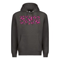 Smoke breast cancer butterflies Premium Hoodie - Jasminsmagicworld