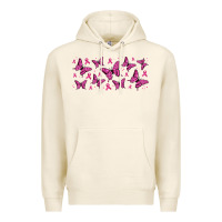 Tofu breast cancer butterflies Premium Hoodie - Jasminsmagicworld