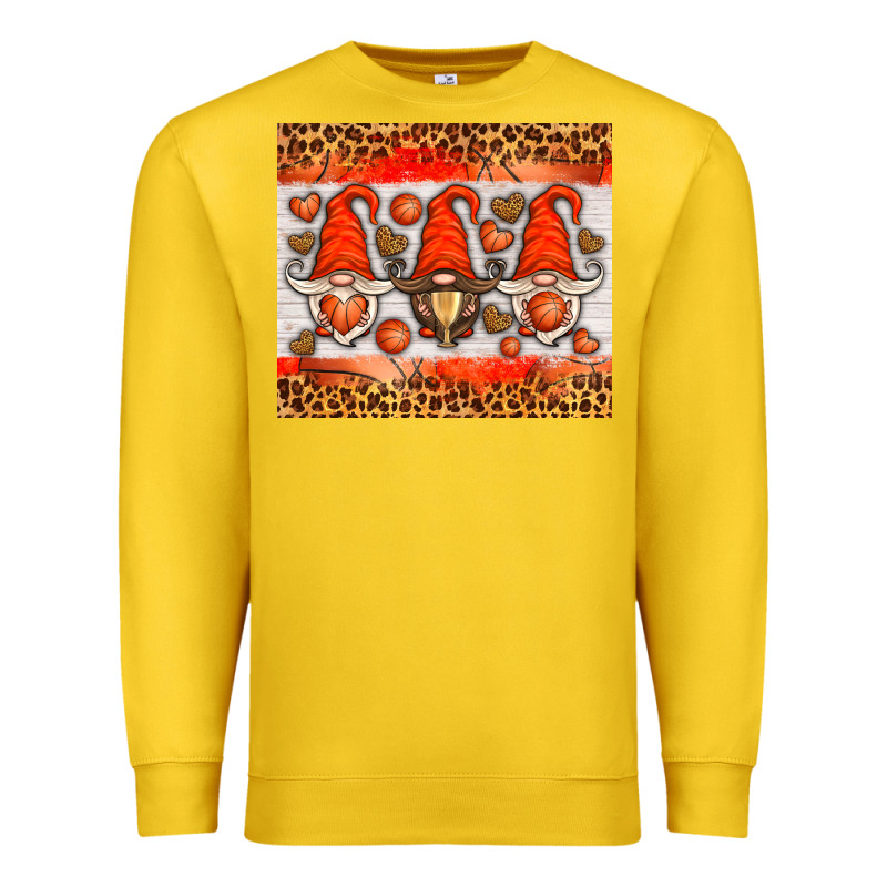 Basketball Gnome Premium Sweatshirt by HRA Design Shop | Teevron