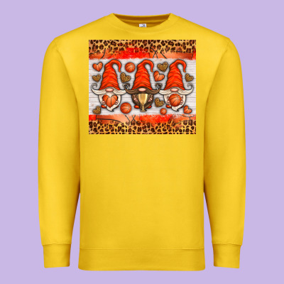 Basketball Gnome Premium Sweatshirt Designed By Hra Design Shop