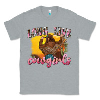 Heather Grey western long live cowgirls Classic Tee - texasbilliewilder