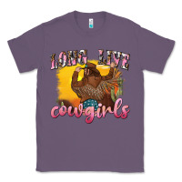 Lavender western long live cowgirls Classic Tee - texasbilliewilder