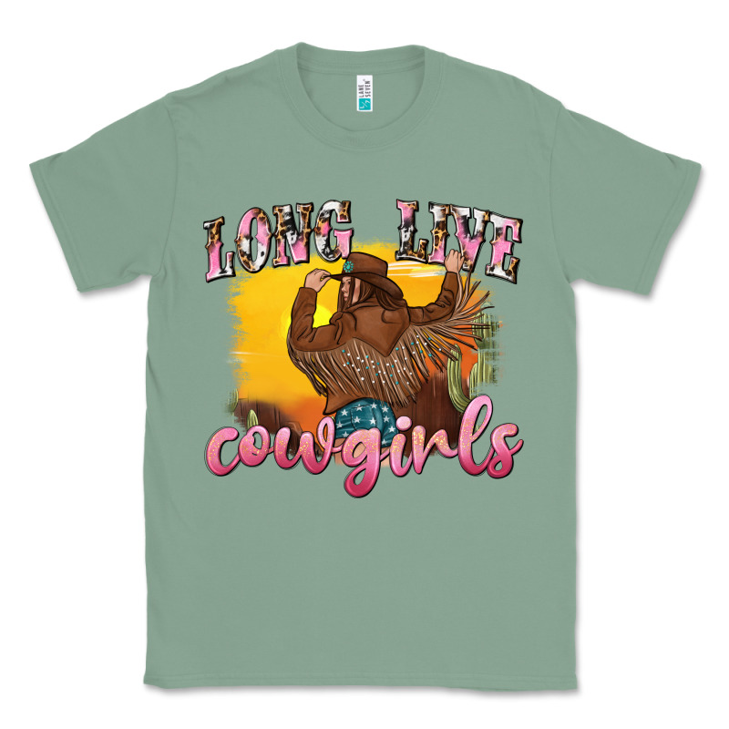 Western Long Live Cowgirls Classic Tee by texasbilliewilder | Teevron
