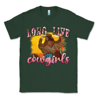 Sports Green western long live cowgirls Classic Tee - texasbilliewilder
