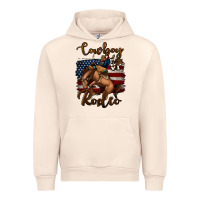 Sandshell Cowboy Up Rodeo Bucking Bronco Urban Hoodie - Jasminsmagicworld