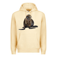 Pina Colada Sea Lion Illustrations Premium Hoodie - LillyAllenDesigns