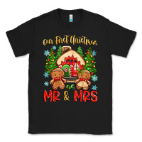 Black our first christmas as mr and mrs Classic Tee - Zillion Design Studio