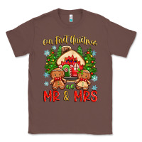 Chestnut our first christmas as mr and mrs Classic Tee - Zillion Design Studio