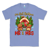 Colony Blue our first christmas as mr and mrs Classic Tee - Zillion Design Studio