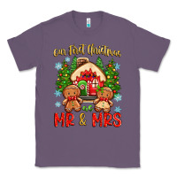 Lavender our first christmas as mr and mrs Classic Tee - Zillion Design Studio
