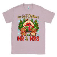 Lilac our first christmas as mr and mrs Classic Tee - Zillion Design Studio